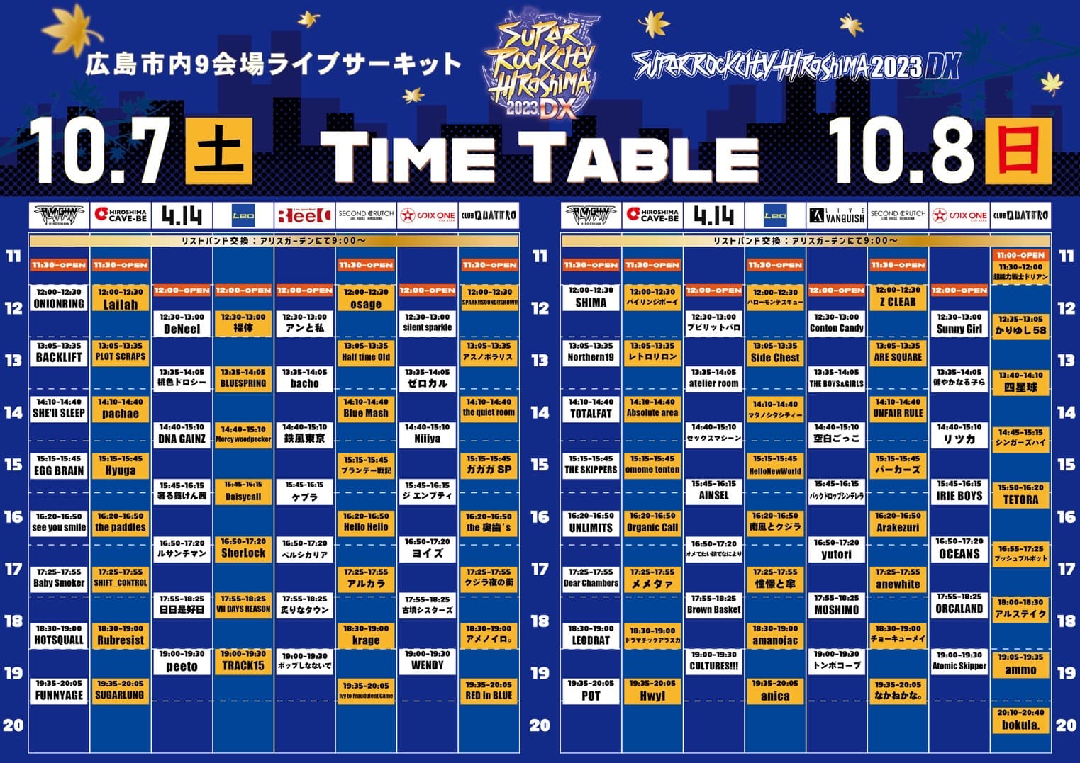 広島】SUPER ROCK CITY HIROSHIMA 2023DX - bokula.