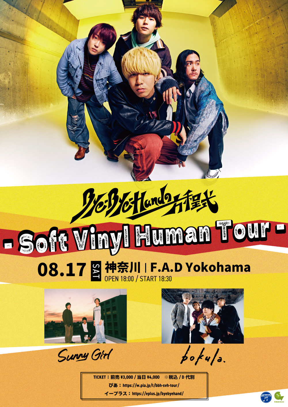 【神奈川】Bye-Bye-Handの方程式 pre. 